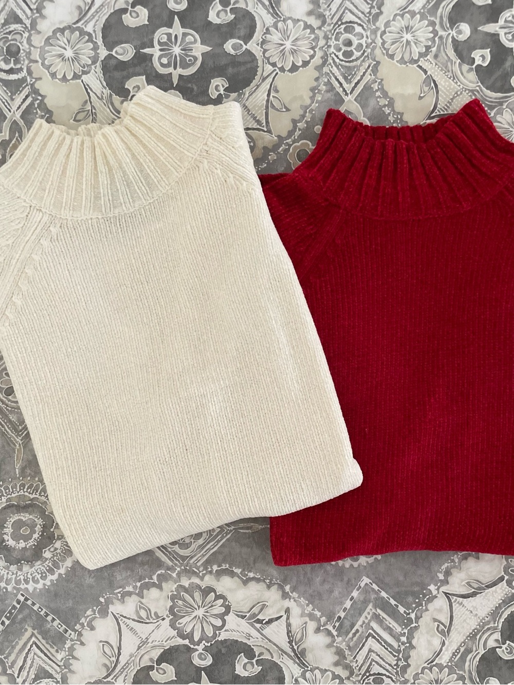 Bundle of Two Classic Turtleneck Sweaters